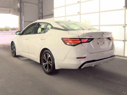 Cloud White 2021 Nissan Sentra SV