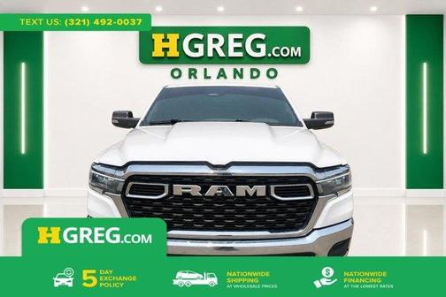 Bright White Clearcoat 2025 RAM 1500 Lone Star