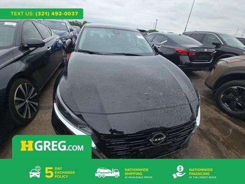 Black 2023 Nissan Altima 2.5 SV