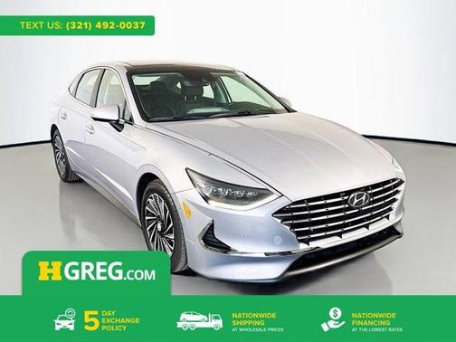 Silver 2023 Hyundai SONATA Hybrid Limited