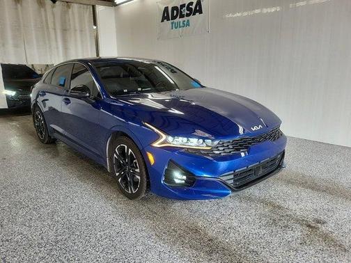 Sapphire Blue 2023 Kia K5 GT-Line