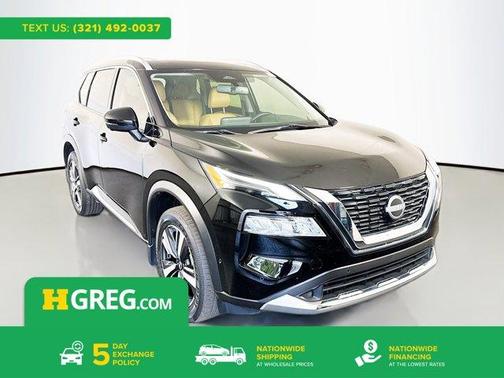 Black 2023 Nissan Rogue Platinum