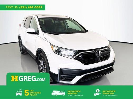 Platinum White Pearl 2020 Honda CR-V EX-L