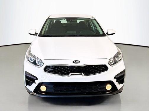 Clear White 2021 Kia Forte LXS