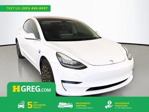 Pearl White Multi 2019 Tesla Model 3 Long Range
