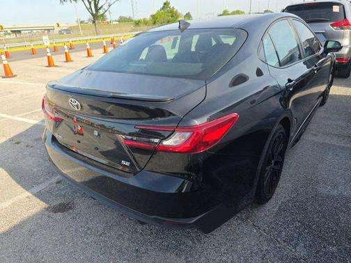 Midnight Black Metallic 2025 Toyota Camry SE