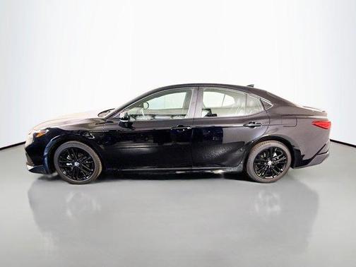 Midnight Black Metallic 2025 Toyota Camry SE