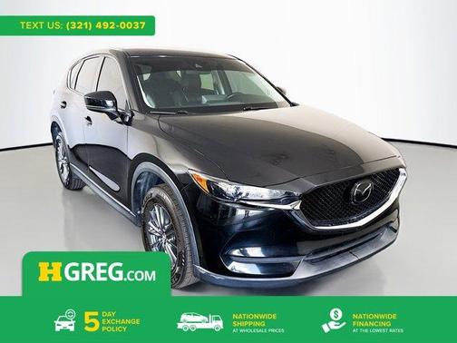 Jet Black Mica 2021 Mazda CX-5 Touring