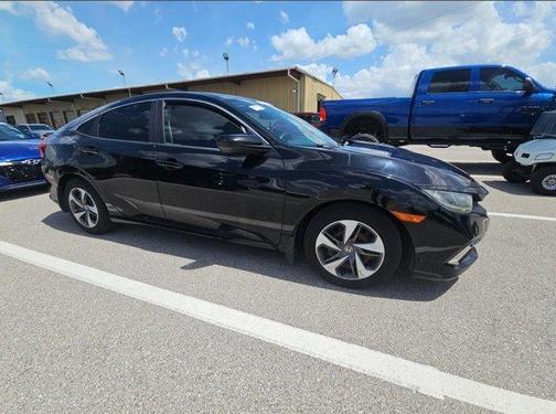 Crystal Black Pearl 2019 Honda Civic LX