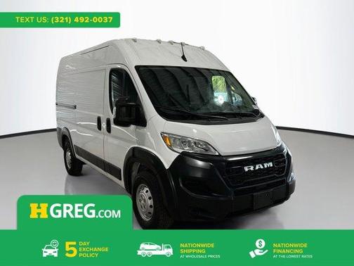 Bright White Clearcoat 2023 RAM ProMaster 2500 High Roof