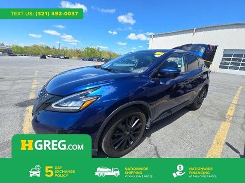 Deep Blue Pearl 2022 Nissan Murano SL