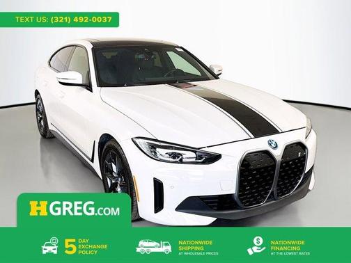 Alpine White 2023 BMW i4 Gran Coupe eDrive40