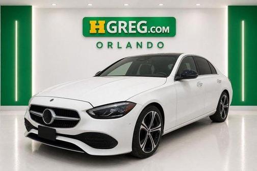 White 2022 Mercedes-Benz C-Class C 300