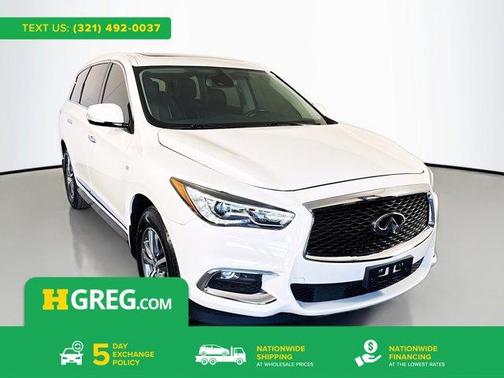 Majestic White 2020 INFINITI QX60 Pure