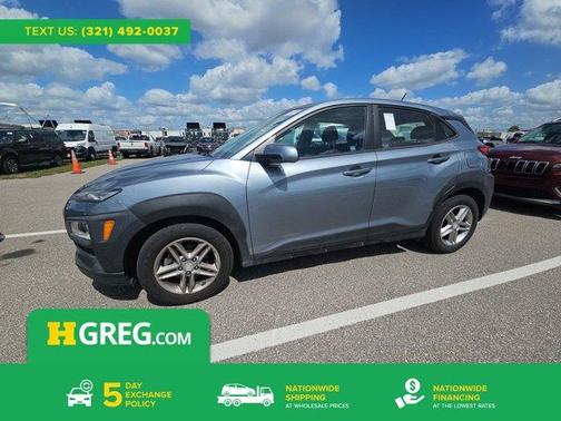 Sonic Silver 2021 Hyundai KONA SE