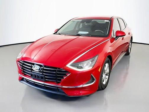 Calypso Red 2021 Hyundai SONATA SE