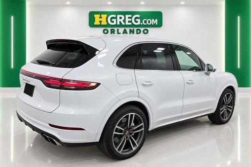White 2023 Porsche Cayenne Turbo