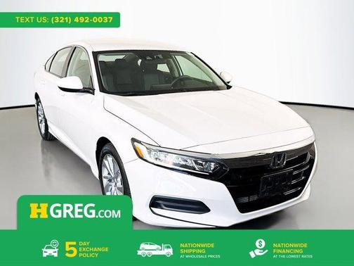 Platinum White Pearl 2019 Honda Accord LX
