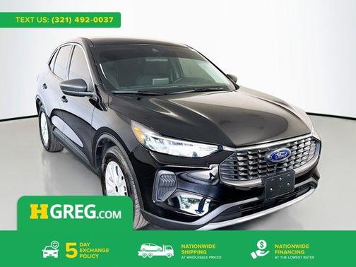 Agate Black Metallic 2023 Ford Escape Active