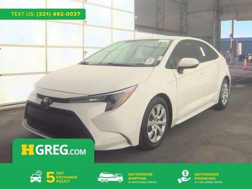 Blizzard Pearl 2021 Toyota Corolla LE