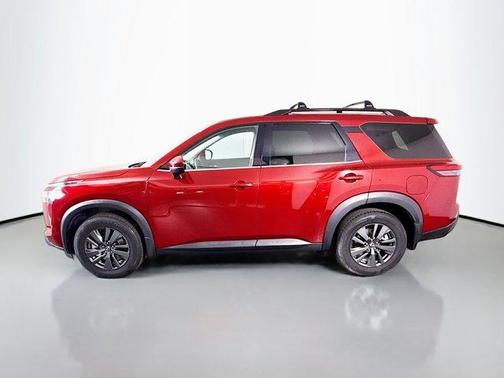 Scarlet Ember 2022 Nissan Pathfinder SV