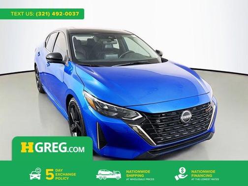2t Blu Blk Roof 2024 Nissan Sentra SR