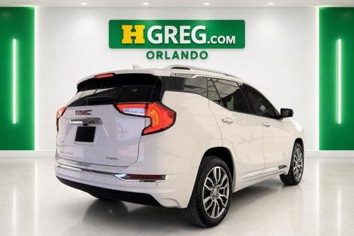 Summit White 2022 GMC Terrain Denali
