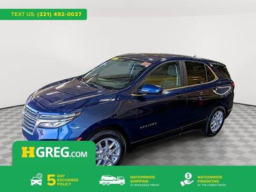 Blue Glow Metallic 2022 Chevrolet Equinox 2LT