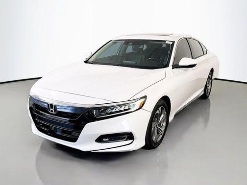 Platinum White Pearl 2019 Honda Accord EX-L