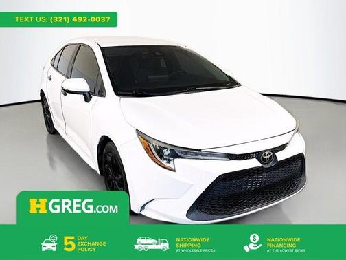 Super White 2021 Toyota Corolla L