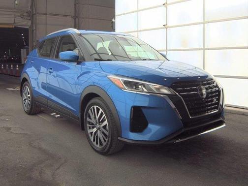Electric Blue Metallic 2021 Nissan Kicks SV