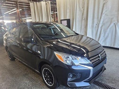 Mystic Black Metallic 2022 Mitsubishi Mirage G4 Black Edition