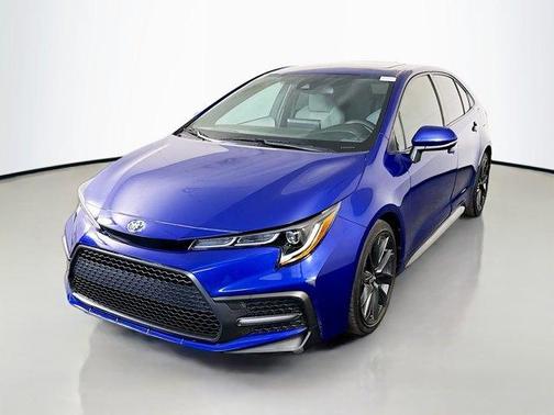 Blue Crush Metallic 2021 Toyota Corolla SE