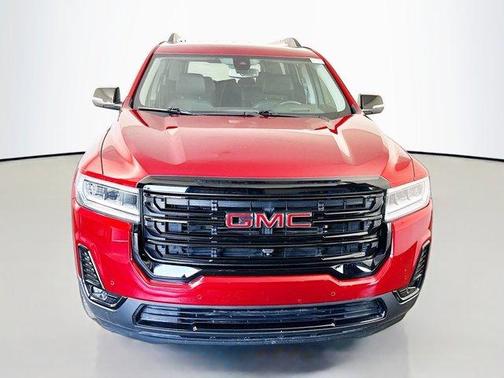 Volcanic Red 2023 GMC Acadia SLT