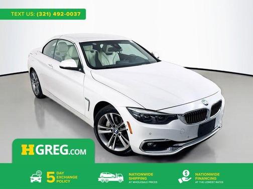 Mineral White Metallic 2018 BMW 440 i xDrive