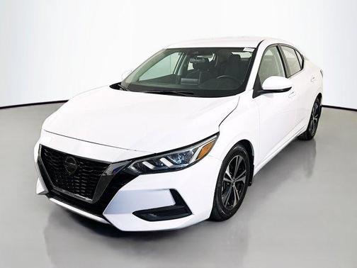 Cloud White 2020 Nissan Sentra SV