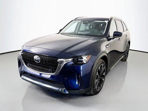 Deep Crystal Blue Mica 2024 Mazda CX-90 PHEV Premium