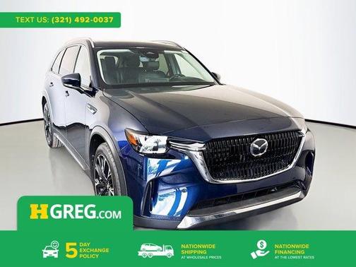 Deep Crystal Blue Mica 2024 Mazda CX-90 PHEV Premium