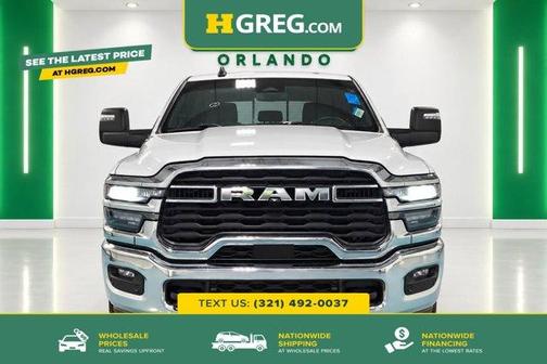Bright White Clearcoat 2025 RAM 2500 Big Horn