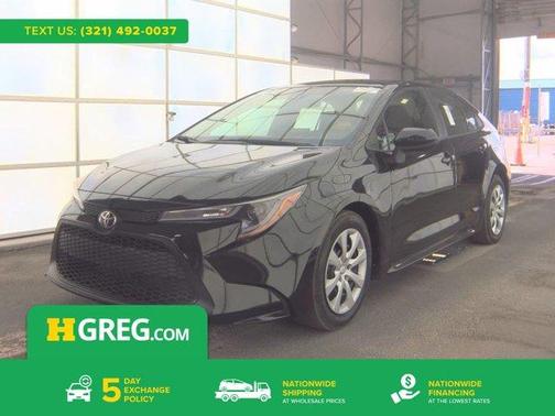 Black Sand Pearl 2021 Toyota Corolla LE