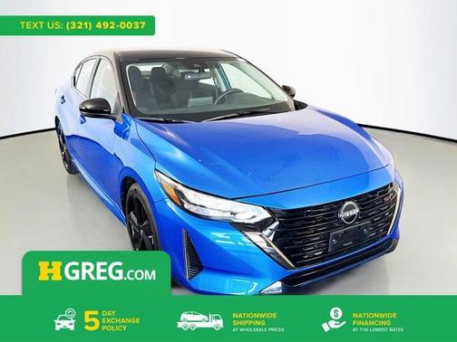 2t Blu Blk Roof 2024 Nissan Sentra SR