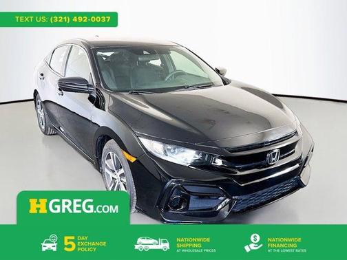 Crystal Black Pearl 2020 Honda Civic LX