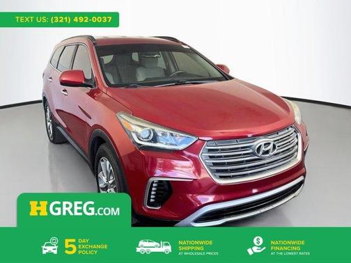 Regal Red Pearl 2017 Hyundai SANTA FE SE
