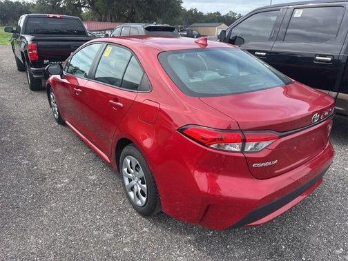 Barcelona Red Metallic 2021 Toyota Corolla LE