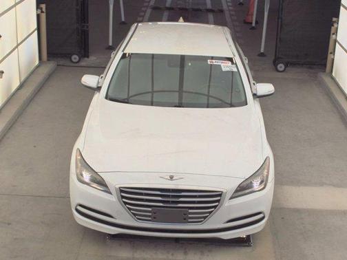 Casablanca White 2016 Hyundai Genesis 3.8