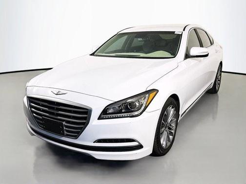 Casablanca White 2016 Hyundai Genesis 3.8