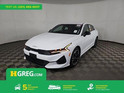 Glacial White Pearl 2024 Kia K5 GT-Line