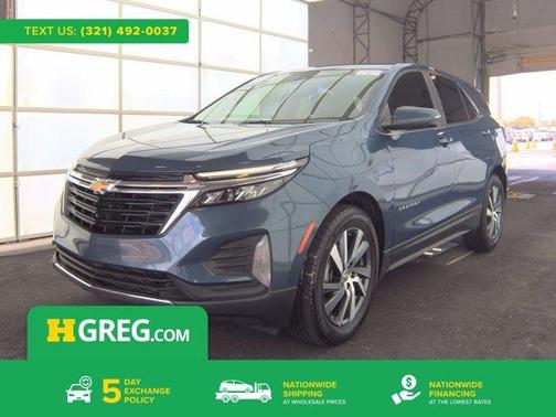 Lakeshore Blue Metallic 2024 Chevrolet Equinox LT