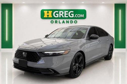 Urban Gray Pearl 2023 Honda Accord Hybrid Sport-L