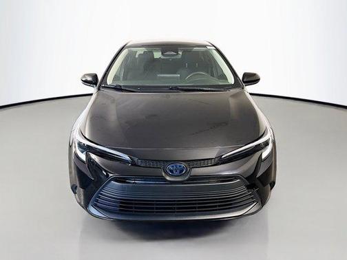 Midnight Black Metallic 2024 Toyota Corolla Hybrid LE